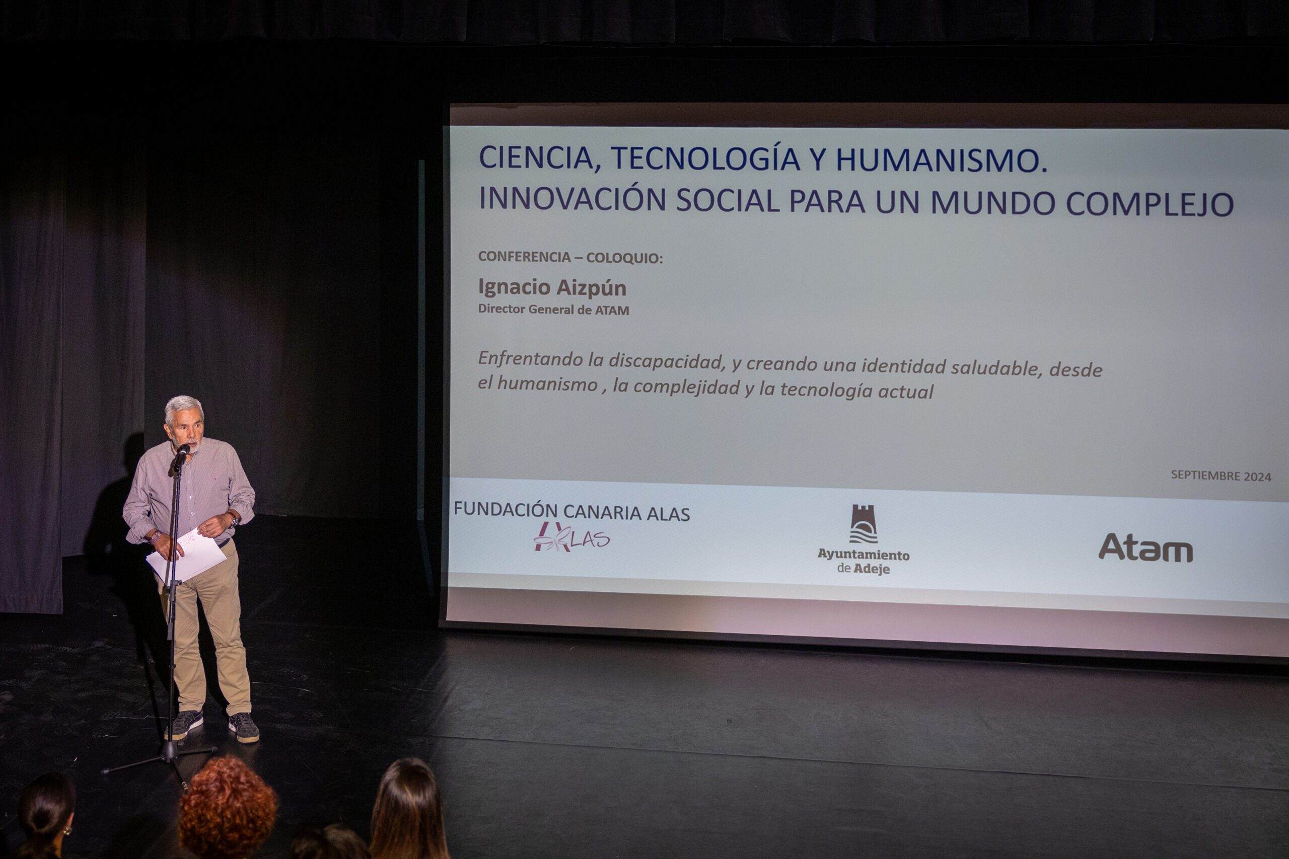 Alcalde de Adeje José Miguel Rodríguez Fraga tecnologia inclusion personas discapacidad