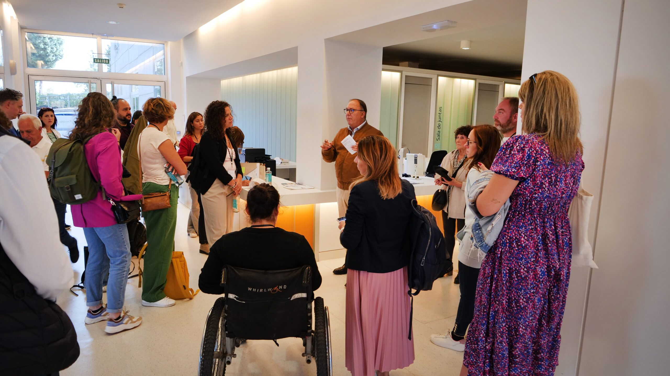 Visita de la EASPD a ViveLibre en el marco del proyecto ACAP 